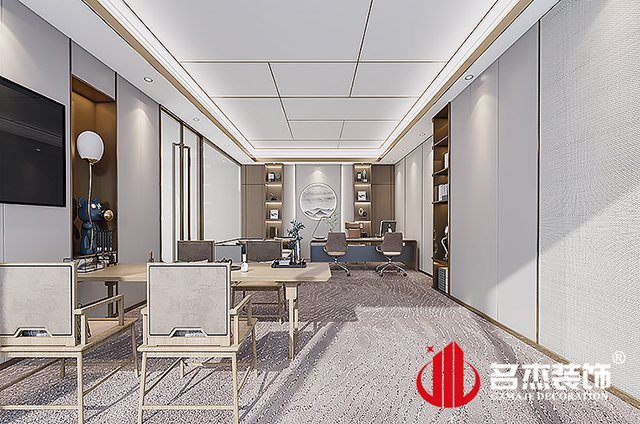 中式辦公室設計效果 中式辦公室設計效果