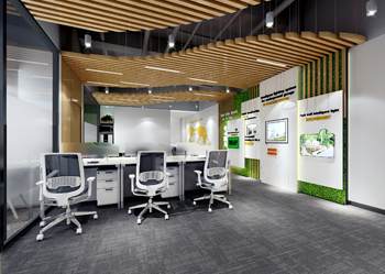 德旭新材料公司辦公室設計