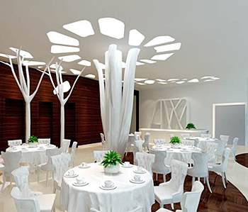 “樹”咖啡廳裝修設計 “樹”咖啡廳裝修設計