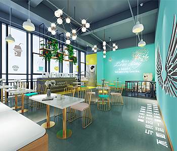 蘿崗敏捷廣場奶茶店設(shè)計 蘿崗敏捷廣場奶茶店設(shè)計