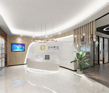 白云品尚美業化妝品辦公室裝修