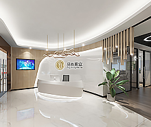 品尚美業化妝品辦公室裝修設計 品尚美業化妝品辦公室裝修設計