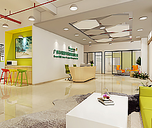 綠原環保材料辦公室裝修設計